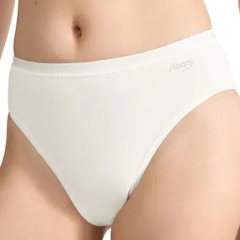 Sloggi Sloggi Truser 3P GO Daily Cotton Tai Benhvit bomull Small Dame