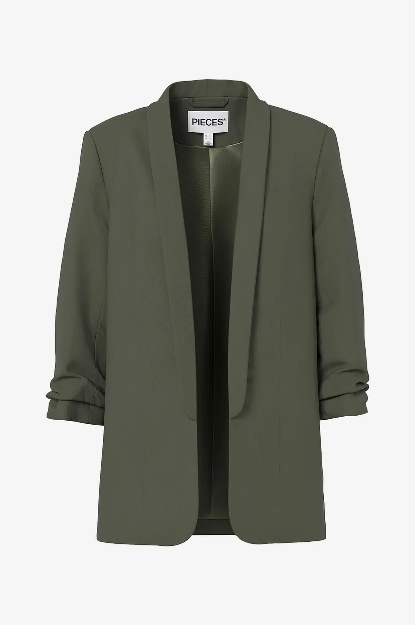 Pieces Dressjakke pcBosella 3/4 Blazer - Grønn