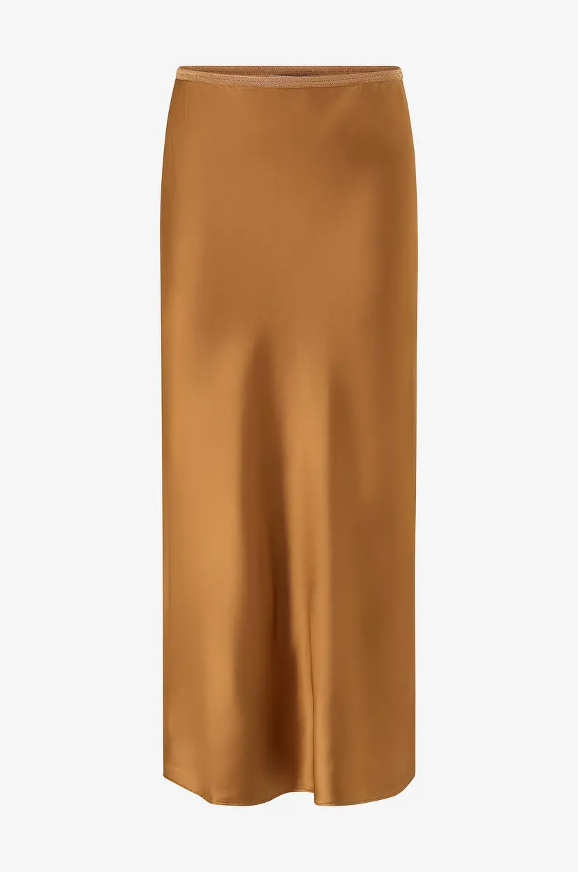 Mango Maxi skjørt Mia - Orange
