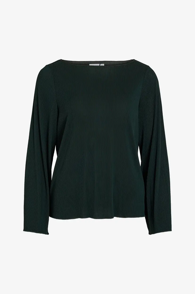 Vila Topp vuLupia Boatneck L/S Top - Grønn