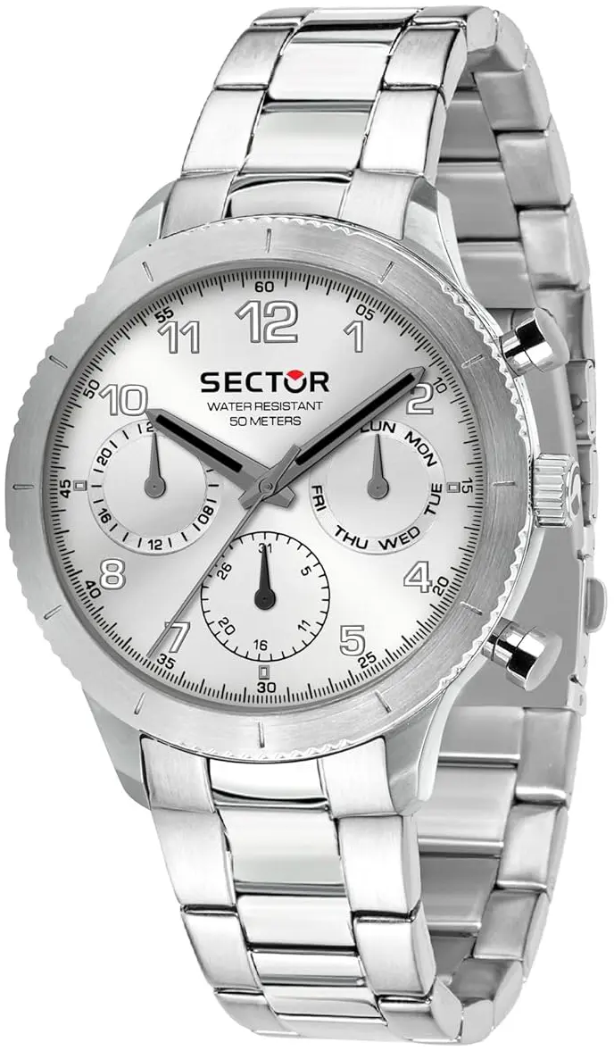 Sector Sector 270 R3253578013 Sølvfarget/Stål Ø41 mm