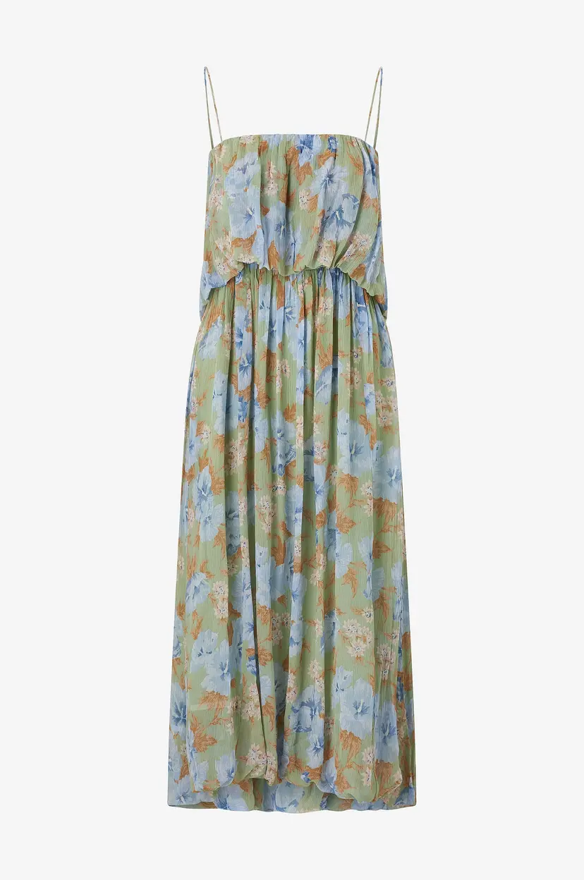 Mango Kjole Dress Forte - Grønn