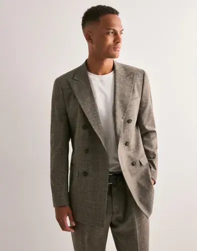 Selected Men Selected Men Slhslim-Oasis Sun Db Blz Blazere Beige