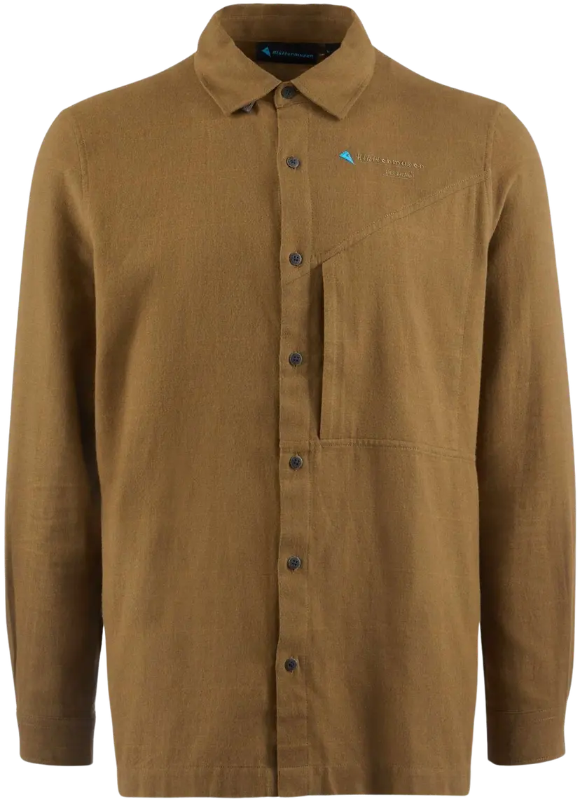Klättermusen Klättermusen Helheim LS Shirt M's Olive-Juniper Green
