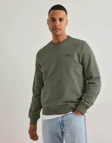 Diesel Diesel S-Ginn-V1 Sweat-Shirt Collegegensere Grønn