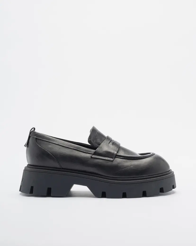 Ernesto Dolani Ernesto Dolani 7UDEN03 Black Loafers