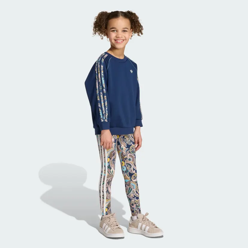 Adidas adidas x Liberty London Oversized Crew and Tights Sett