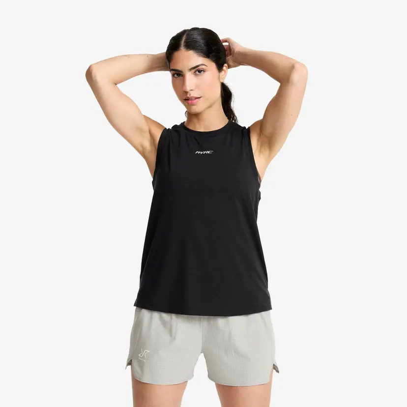 RevolutionRace Progress Active Soft Tank Top Dame Black