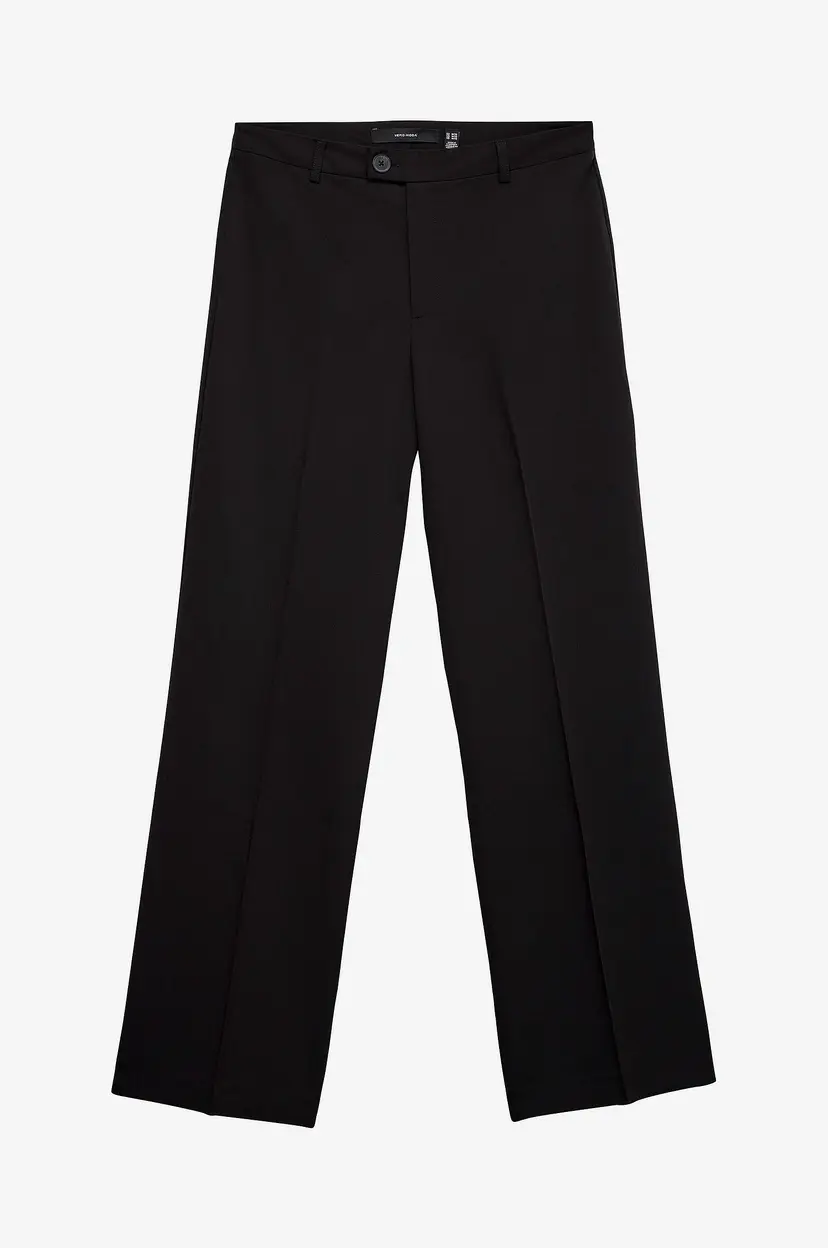 Vero Moda Bukser vmTexas MW Straight - Svart
