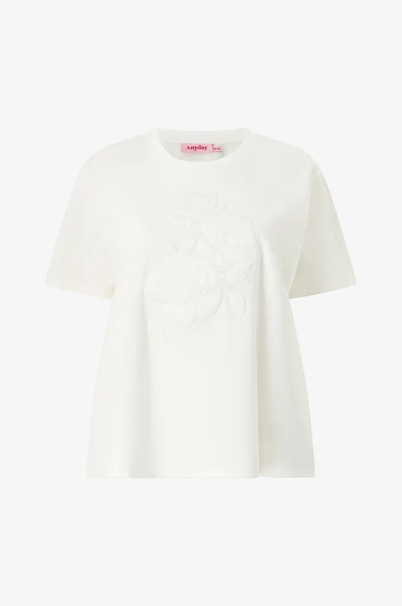 Anyday T-skjorte Any-Harper 435 - T-shirt - Hvit