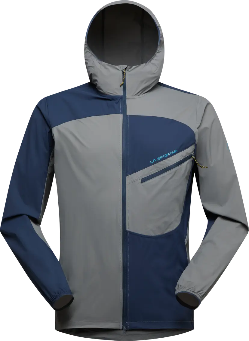 La Sportiva La Sportiva Men's Freeway Wind Jacket Steel/Night Sky