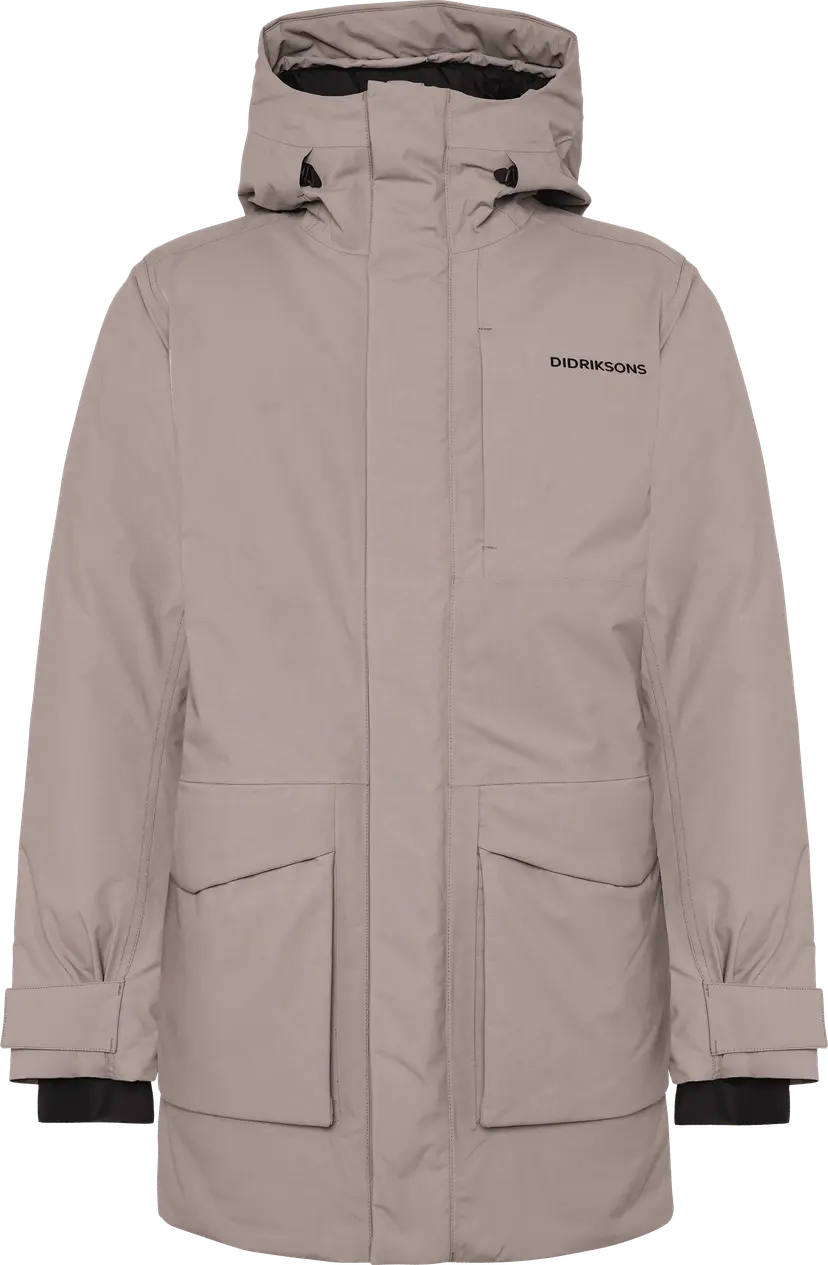 Didriksons Didriksons Men's Akilles Parka Ash Brown