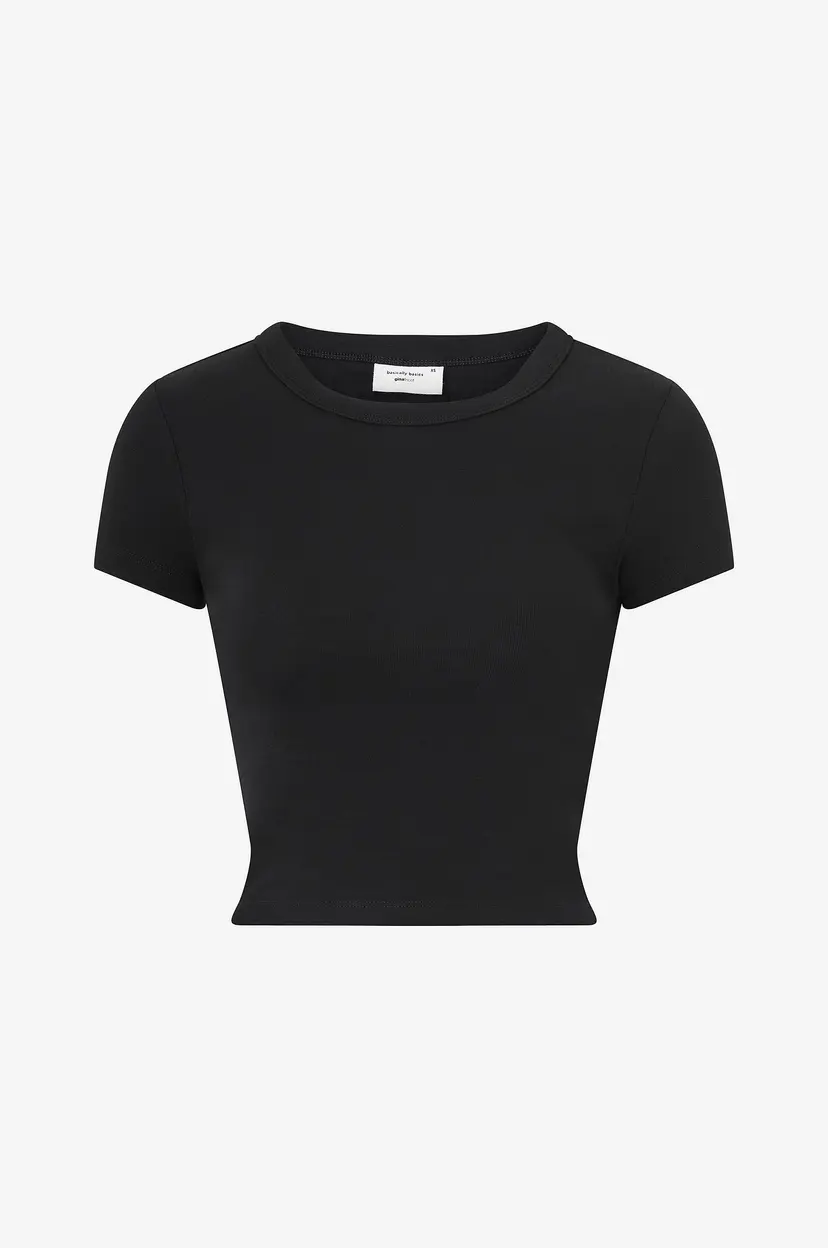 Gina Tricot Topp Basic Tight Top - Svart