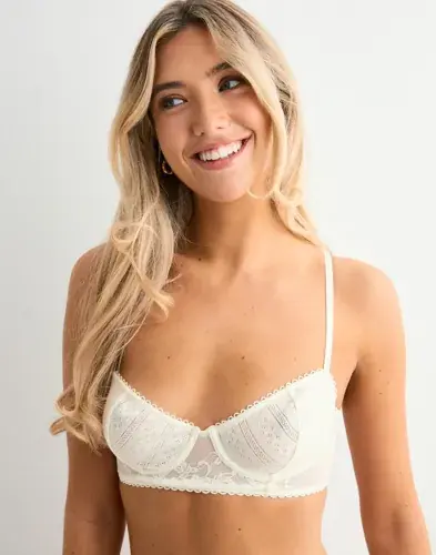 Nelly Nelly - Hvit - Stargirl Balconette Bra