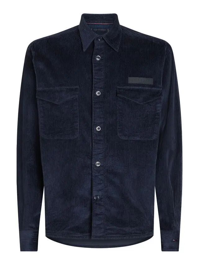 Tommy Hilfiger CORDUROY SOLID OVERSHIRT