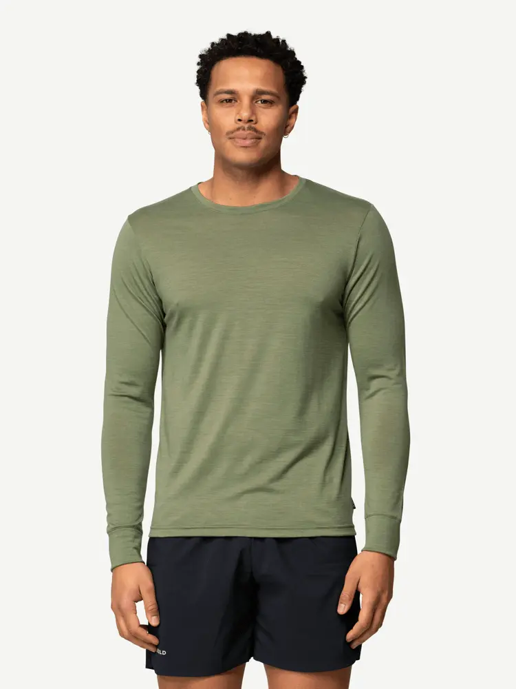 Devold Devold - Classic Long Sleeve Herre - Large - Grønn