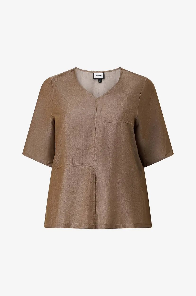 Gozzip Bluse gKyra - Beige