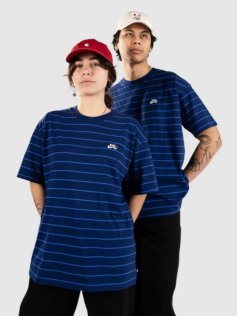 Nike Nike SB M90 Stripe T-skjorte blå