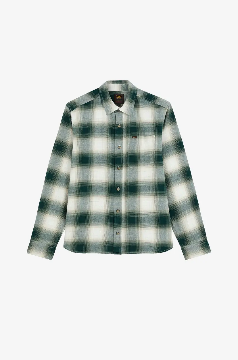 Lee Skjorte Leesure Shirt Ponderosa Pine - Grønn
