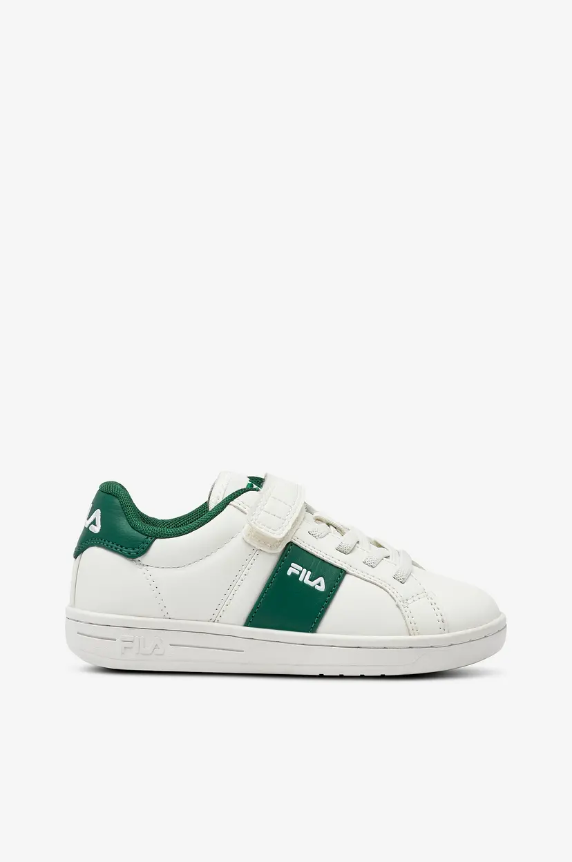 Fila Joggesko Crosscourt Line Velcro Kids - Hvit