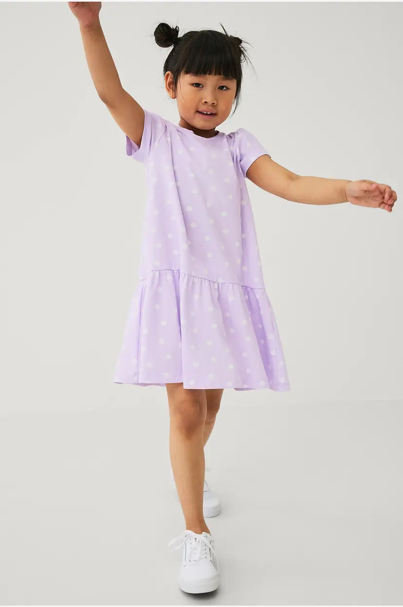 Ellos Collection Kjole i jersey - Lilla