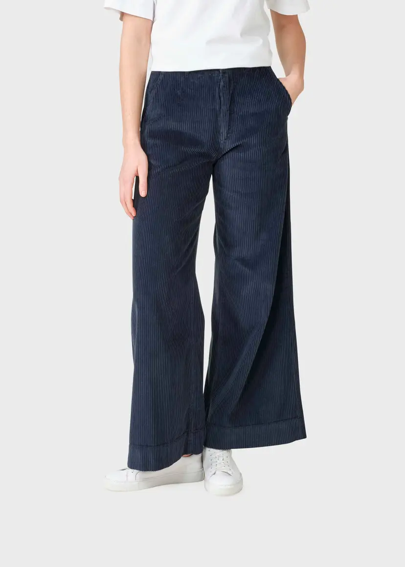 Klitmøller Collective ApS Lois cord pants - Navy