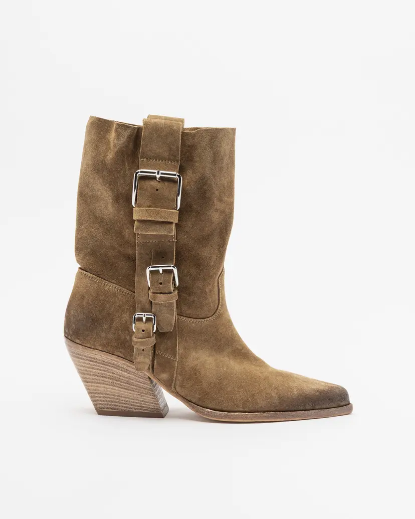 Elena Iachi Elena Iachi E-4732 Taupe Cowboy boots