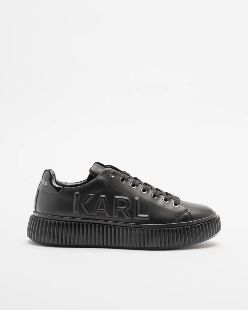 Karl Lagerfeld Karl Lagerfeld Kaprika Geometrikarl Logo Black Sneakers