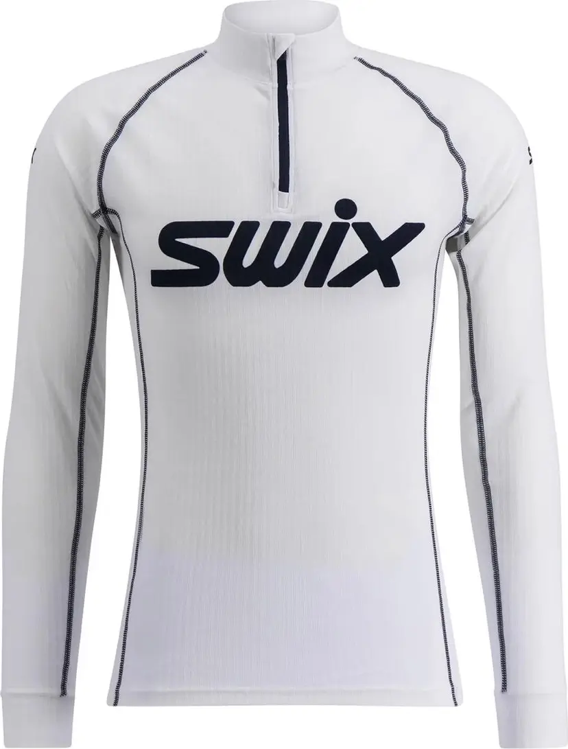 swix Swix Men's Racex Classic Half Zip Bright White/ Dark Navy