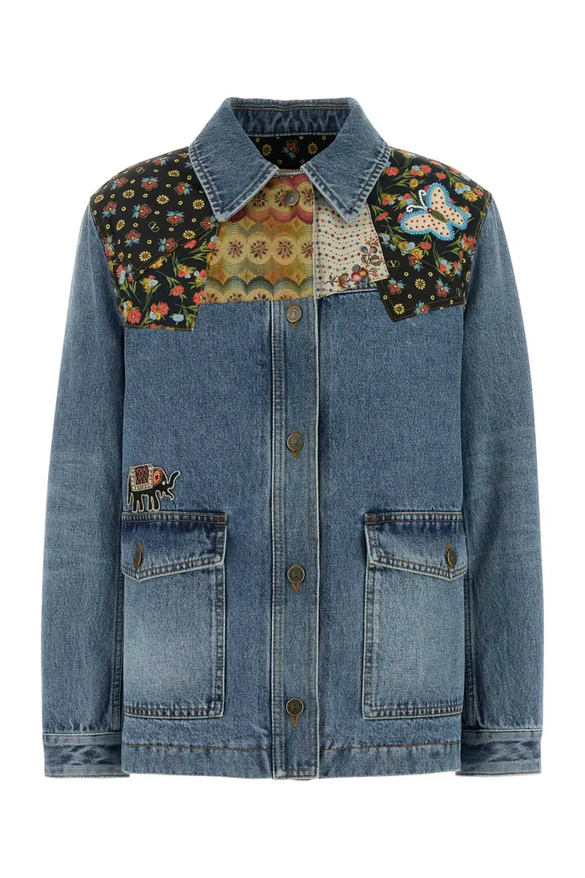 Valentino Garavani Valentino Garavani Denimjakker – Blå