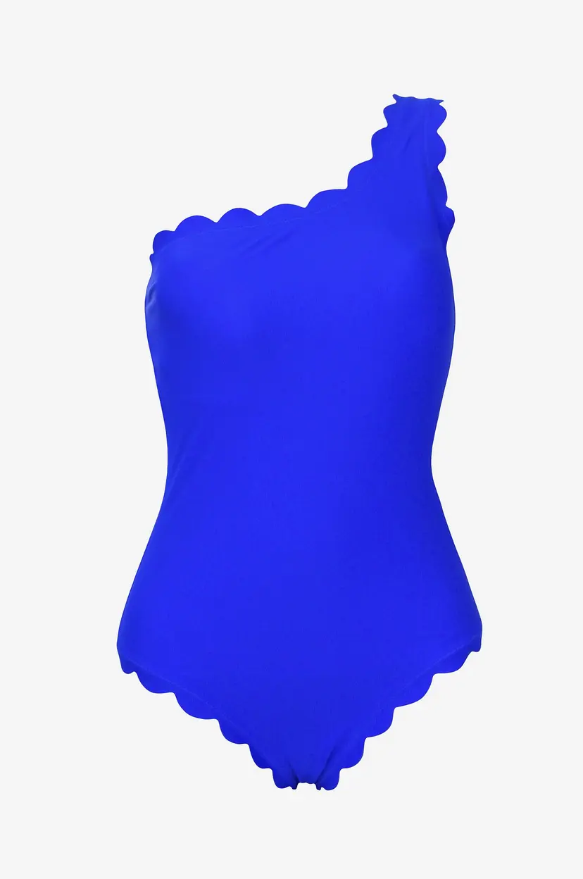 KAANDA Beach life Badedrakt Oneshoulder Onepiece - Blå