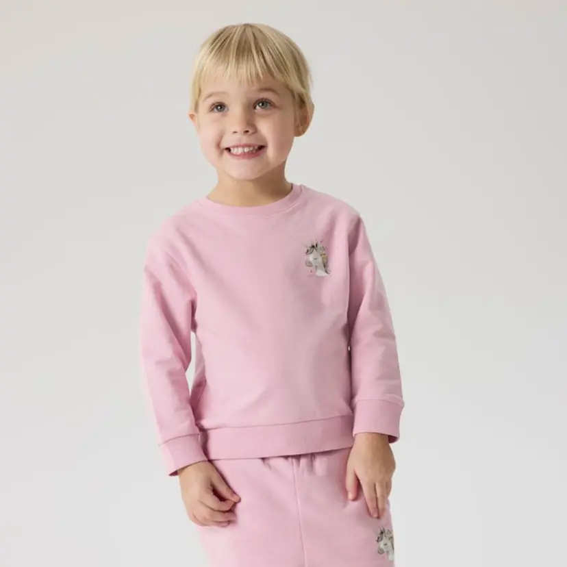 NAME IT Name It - Genser Sweat Divina Cameo Pink
