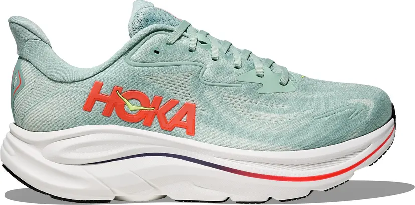 HOKA Hoka Men's Clifton 10 Sage/Neon Flame