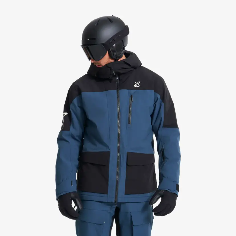 RevolutionRace AccXel Insulated 2L Ski Jacket Herre Insignia Blue/Black