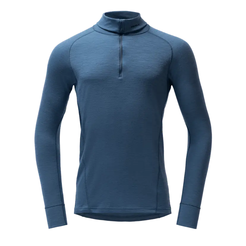 Devold Devold - Duo Active Merino 205 Zipneck Herre - Large - Blå