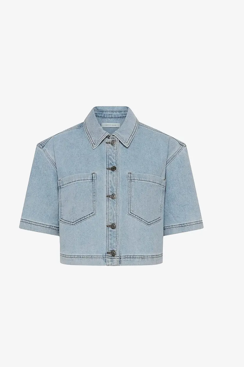 Kaffe Denimskjorte Kaminna - Blå