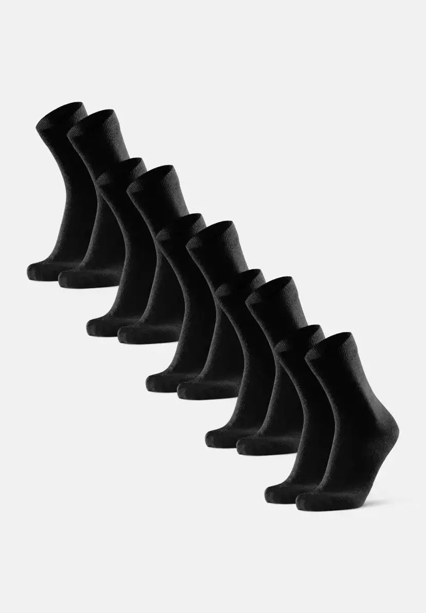 DANISH ENDURANCE MERINO CREW STRØMPER fra DANISH ENDURANCE, Sort, 39-42