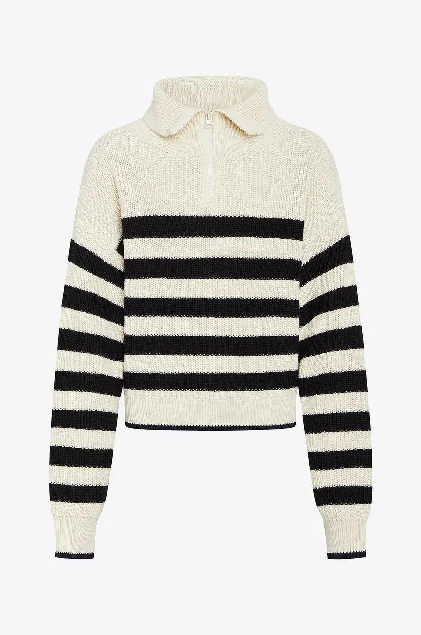 Grunt Genser grnOrcross Knit - Hvit