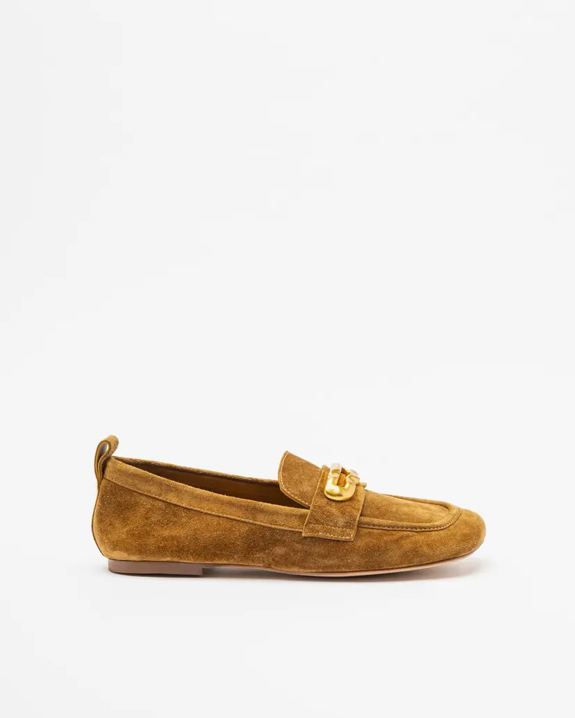 PROF PROF V2225-75 Camel Moccasins
