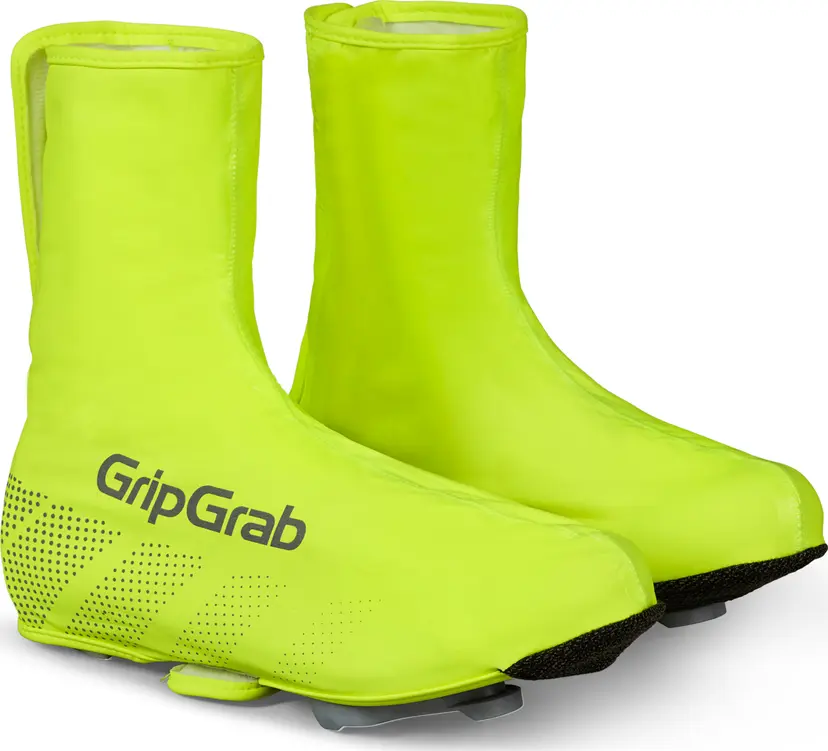 GripGrab Gripgrab Ride Waterproof Hi-Vis Shoe Cover Yellow Hi-Vis