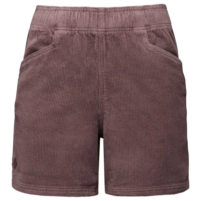 Black Diamond Black Diamond W Dirtbag Corduroy Shorts Dark Mauve