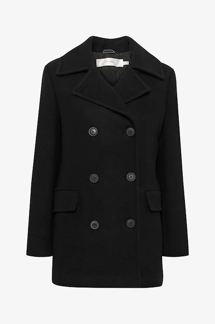 Inwear Ullkåpe iwPerry Sailor - Svart