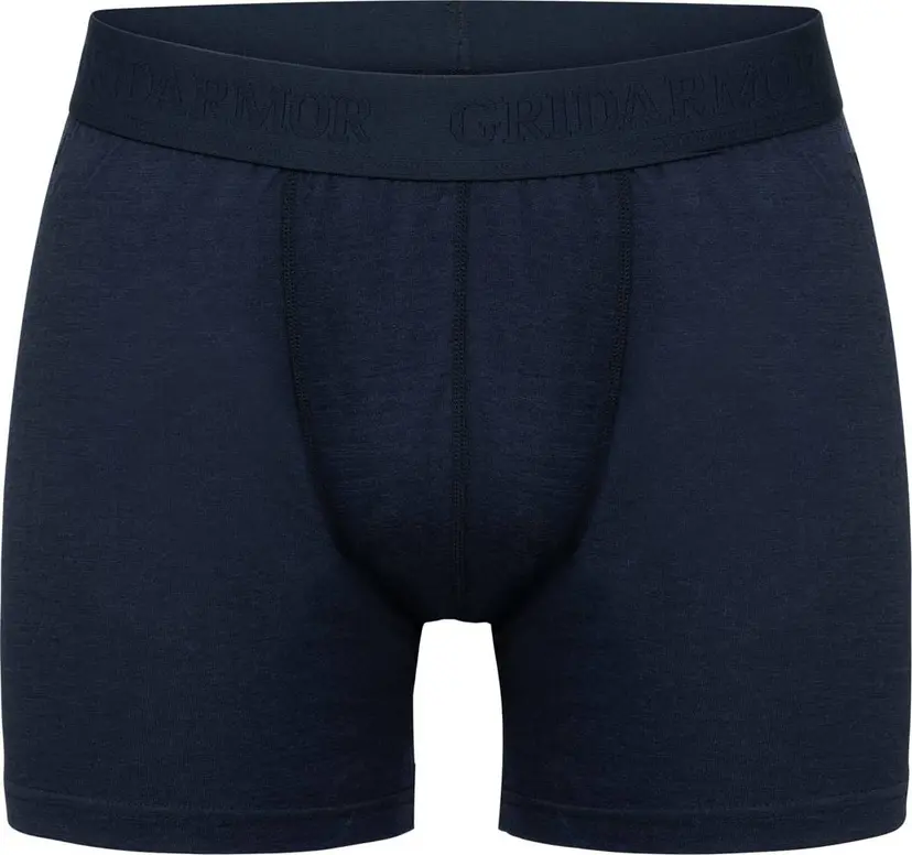 Gridarmor Gridarmor Men's Merino Wool Boxers Navy Blazer