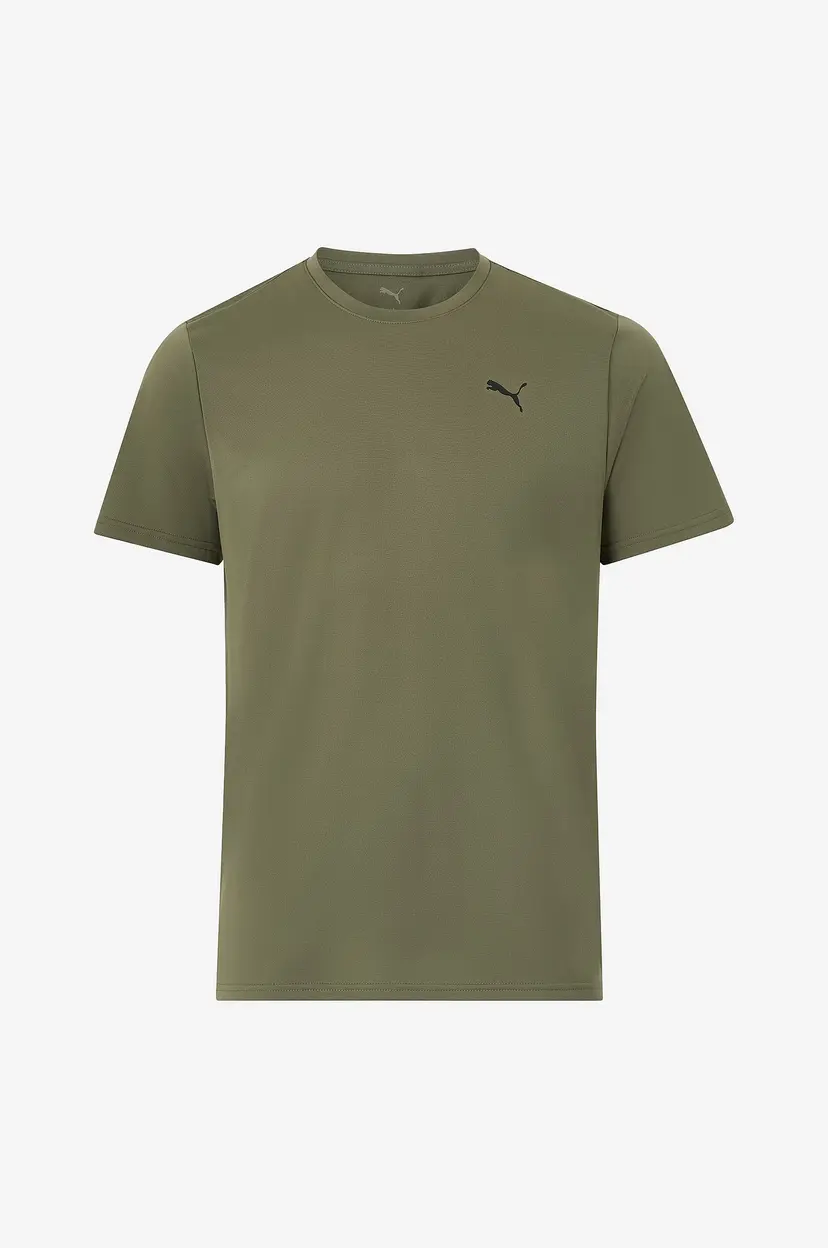 Puma Trenings t-skjorte M Tad Essentials Solid Cat Tee - Grønn