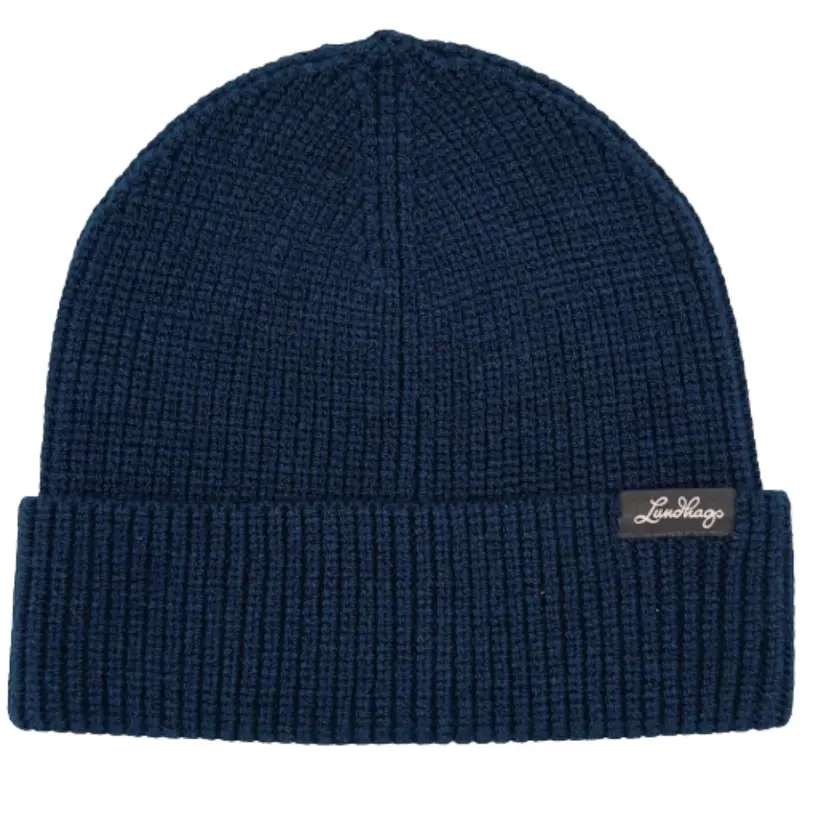 Lundhags Lundhags Core Ribbed Beanie Deep Blue
