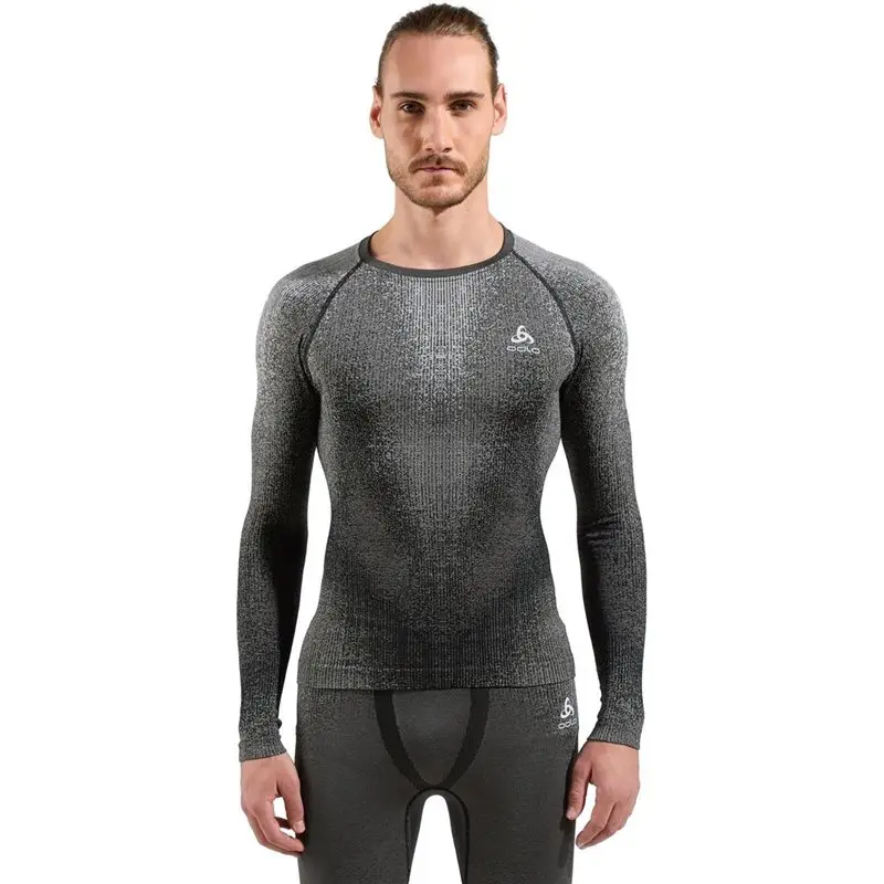 Odlo Odlo Performance Warm Blackcomb Bl Top Crew N Black