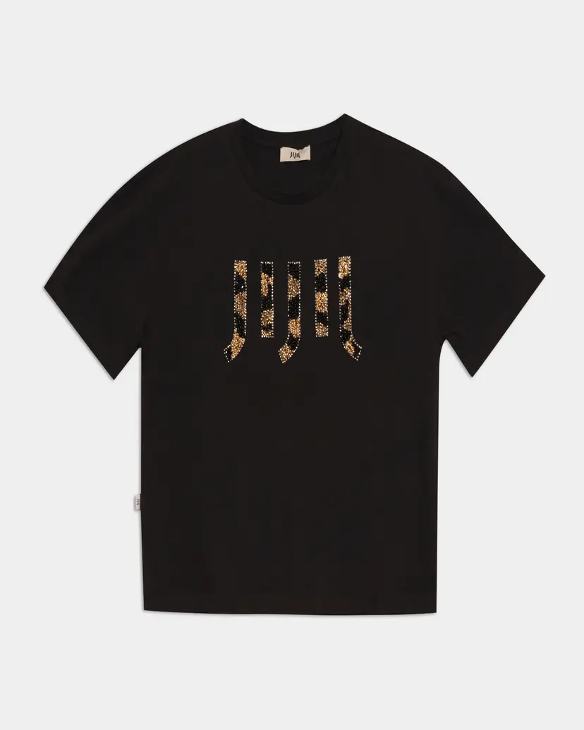 Jijil Jijil JPI25TS084 Black T-shirt