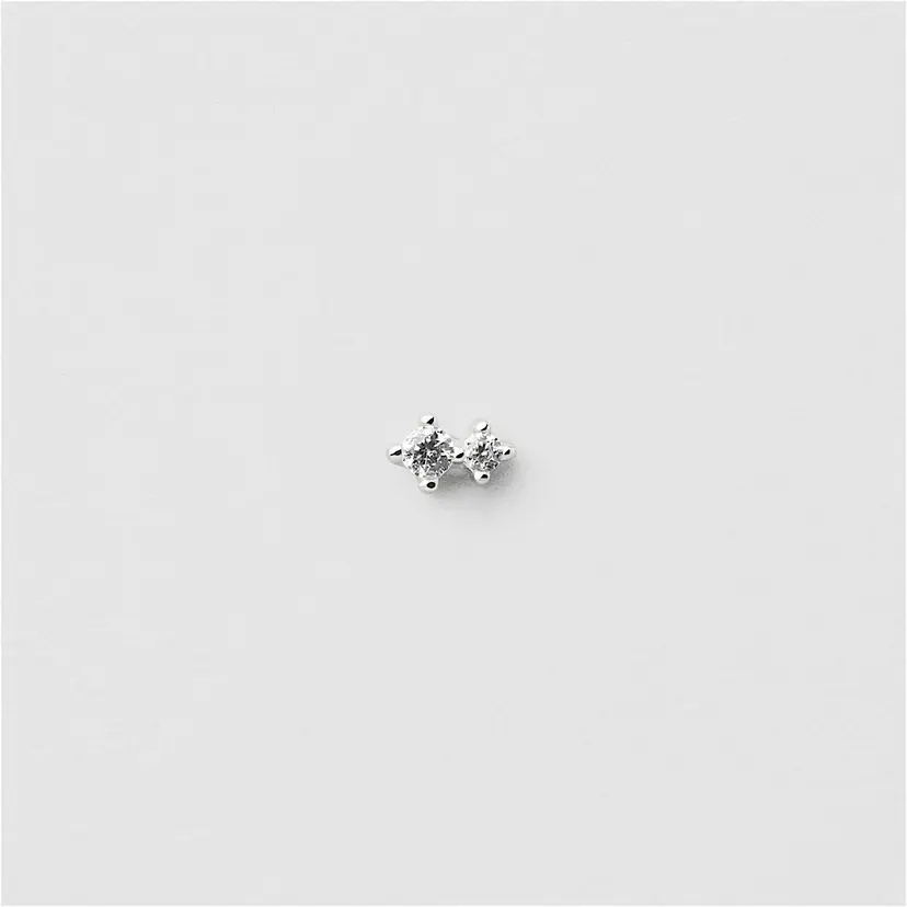 Safira Sparkle Duo Piercing