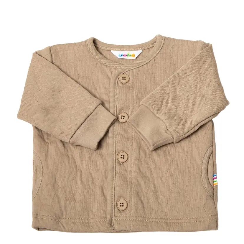Joha Joha Cardigan Cotton Quilt Beige (80 / 1 år)