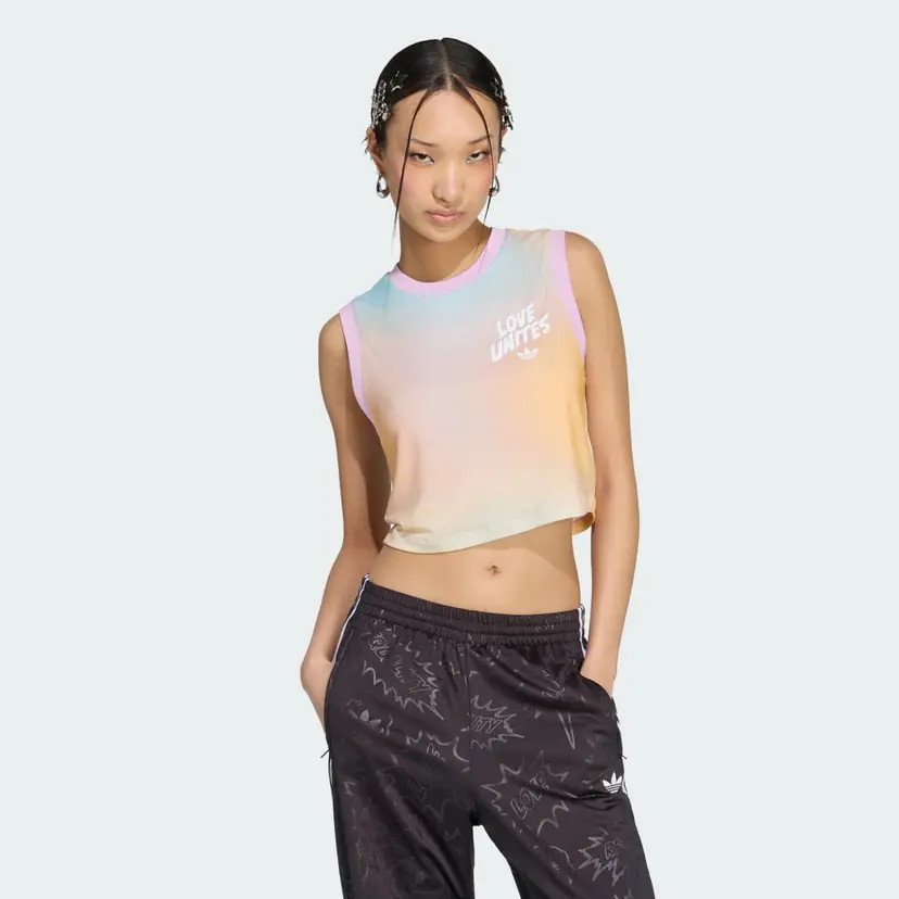 Adidas LOVE UNITES ALL OVER PRINT TANKTOPP